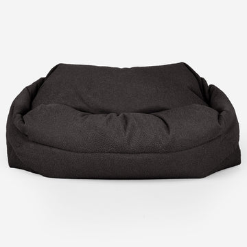 Sabine Bean Bag Sofa - Boucle Graphite Grey 01