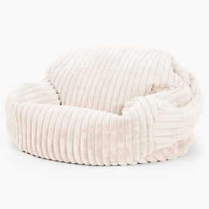 Sabine Bean Bag Sofa - Ultra Plush Cord Cream