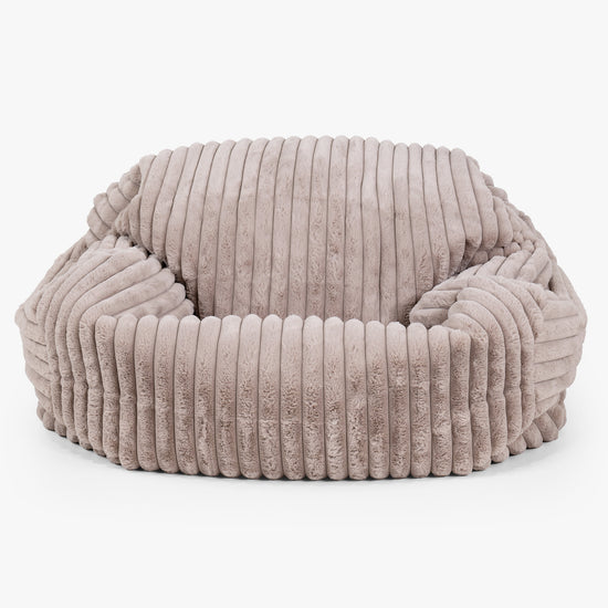 Sabine Bean Bag Sofa - Ultra Plush Cord Minky 01
