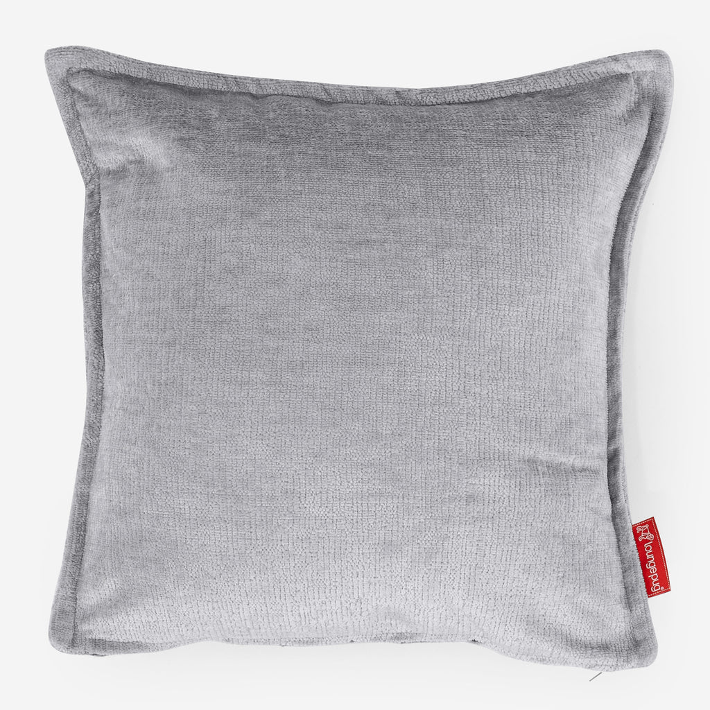 Scatter Cushion Cover 47 x 47cm - Chenille Grey 01