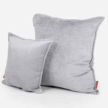 Scatter Cushion Cover 47 x 47cm - Chenille Grey 02