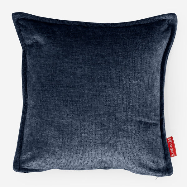 Scatter Cushion Cover 47 x 47cm - Chenille Navy Blue 01