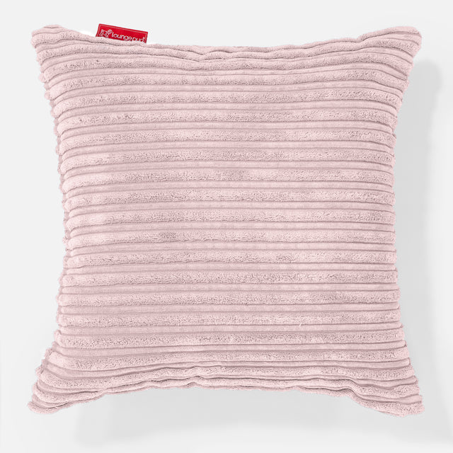 Scatter Cushion 47 x 47cm - Cord Blush Pink