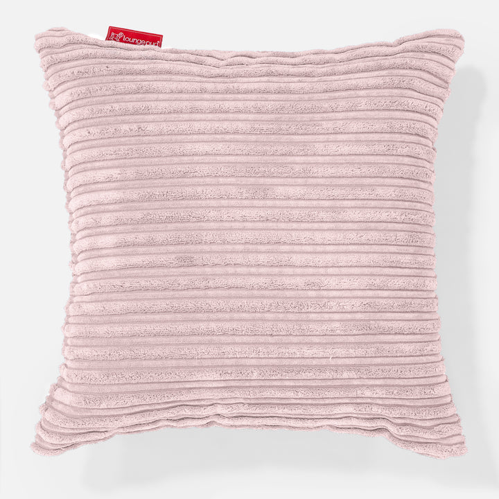 Scatter Cushion Cover 47 x 47cm Cord Blush Pink