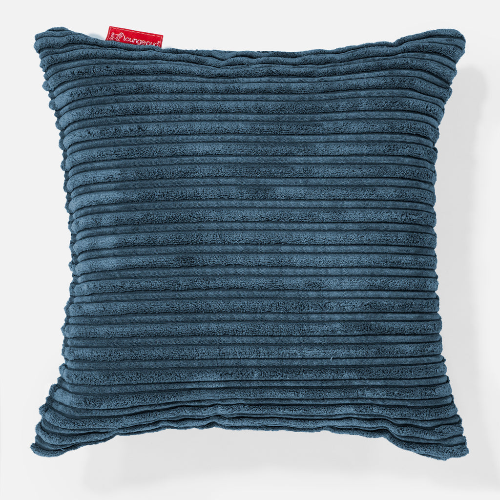 Scatter Cushion 47 x 47cm - Cord Navy Blue