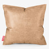 Extra Large Scatter Cushion 70 x 70cm - Distressed Leather Honey Brown