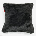 Faux Fur Sheepskin Black