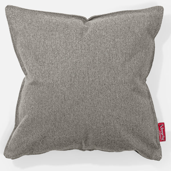 Extra Large Scatter Cushion 70 x 70cm - Interalli Wool Silver 01