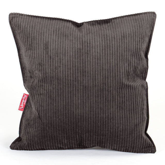Scatter Cushion 47 x 47cm - Pinstripe Graphite Grey