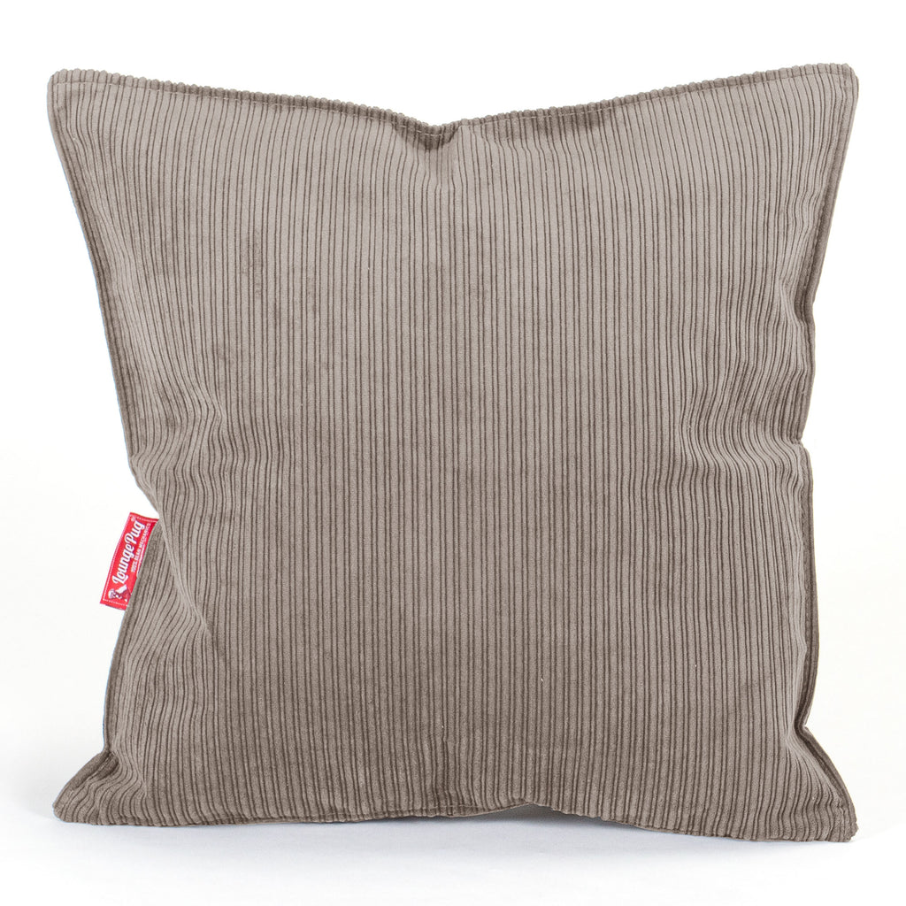 Scatter Cushion 47 x 47cm - Pinstripe Mink