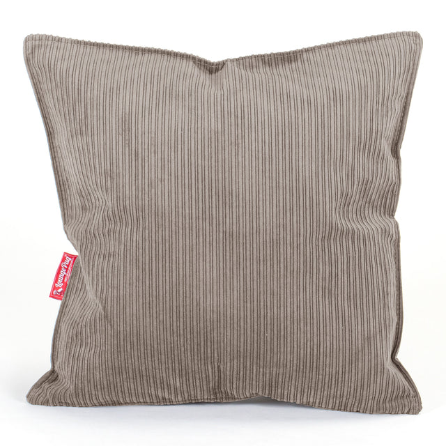 Scatter Cushion 47 x 47cm - Pinstripe Mink