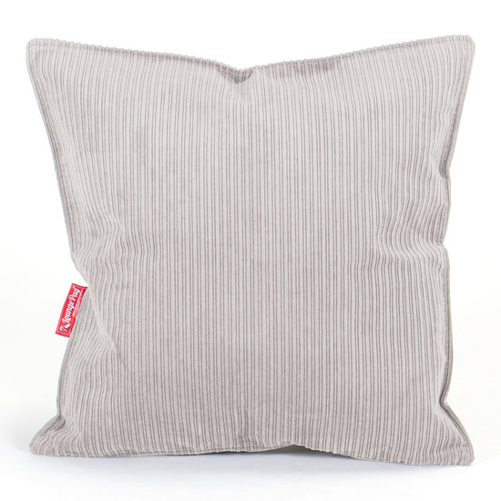 Scatter Cushion 47 x 47cm - Pinstripe Stone