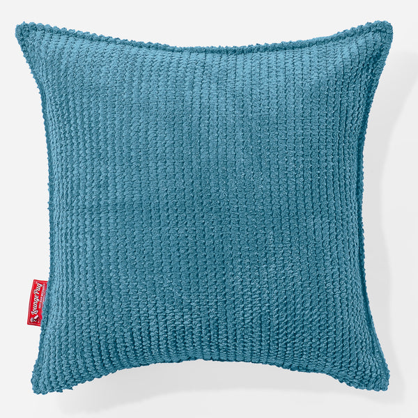 Scatter Cushion 47 x 47cm - Pom Pom Aegean Blue 01