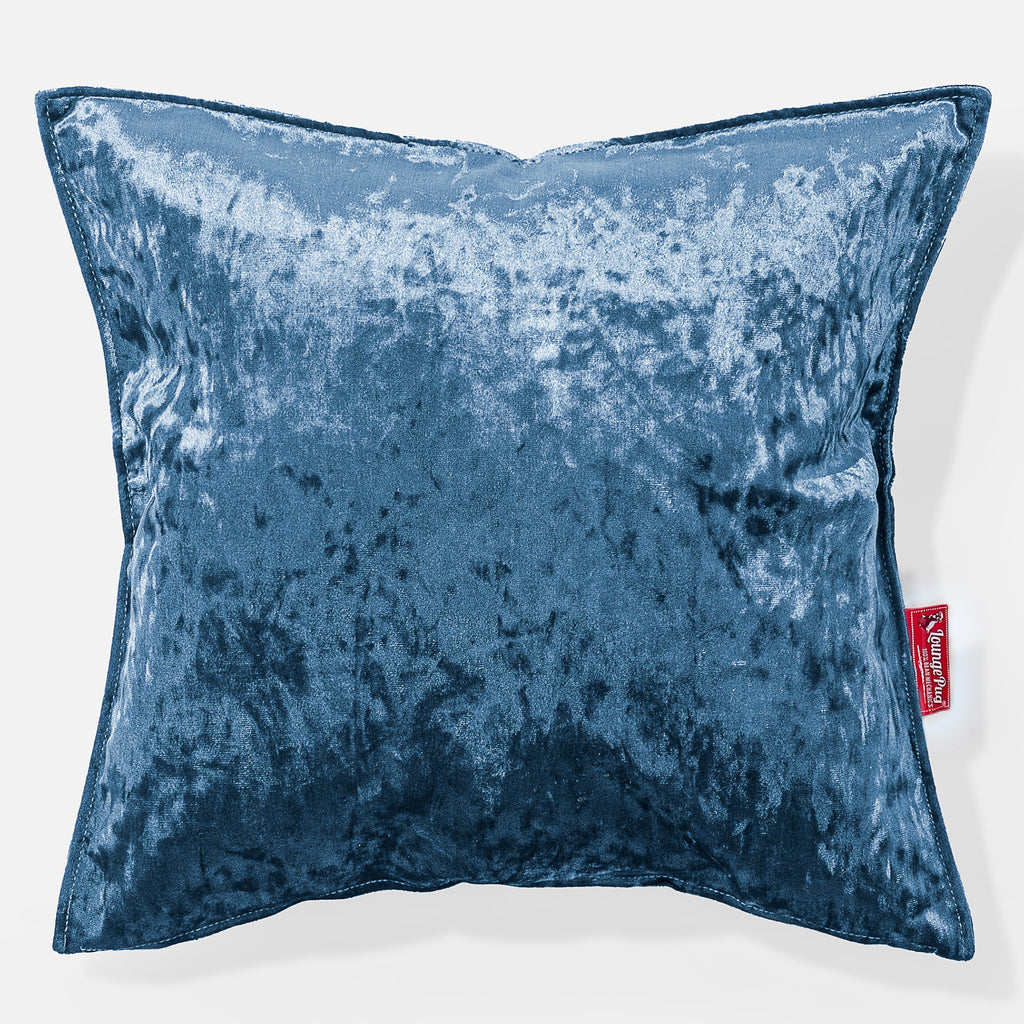 Extra Large Scatter Cushion 70 x 70cm - Vintage Velvet Teal 01