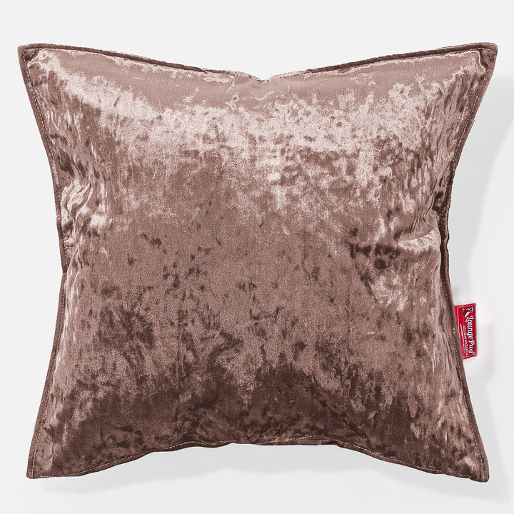 Extra Large Scatter Cushion 70 x 70cm - Vintage Velvet Truffle 01