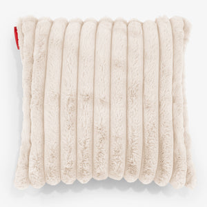 Scatter Cushion Cover 47 x 47cm - Ultra Plush Cord Cream