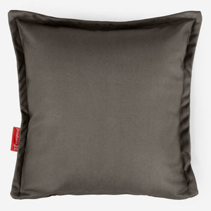 Scatter Cushion Cover 47 x 47cm - Vegan Leather Grey