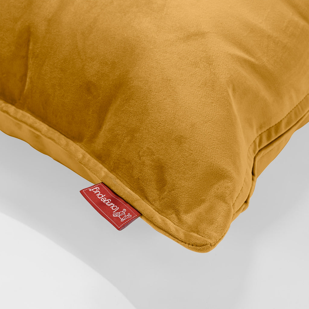 Throw Pillow 47 x 47cm - Velvet Gold