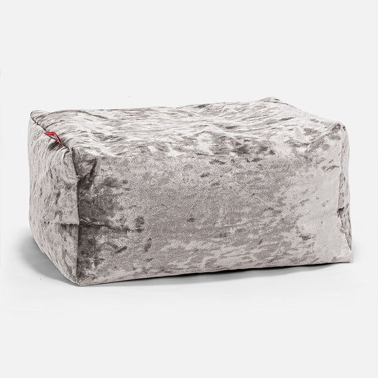 Small Footstool - Vintage Silver 01