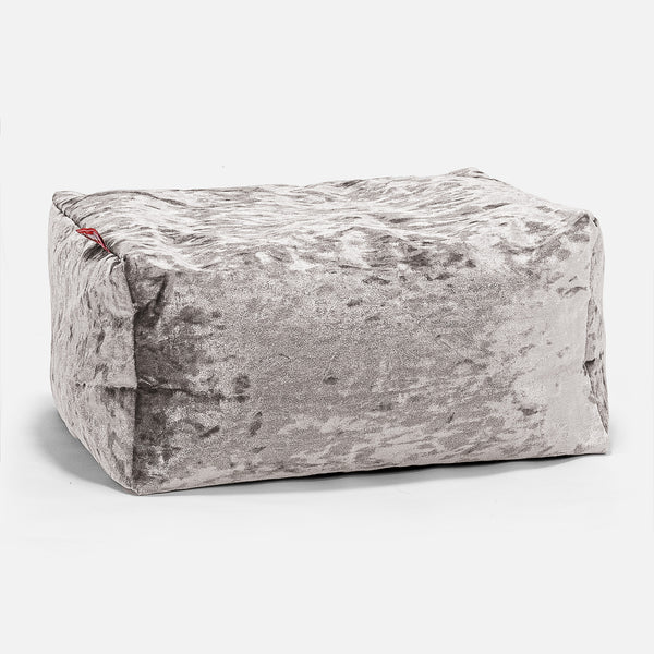 Small Footstool - Vintage Silver 01