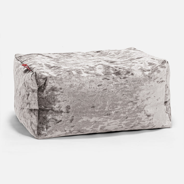 Small Footstool - Vintage Silver 01