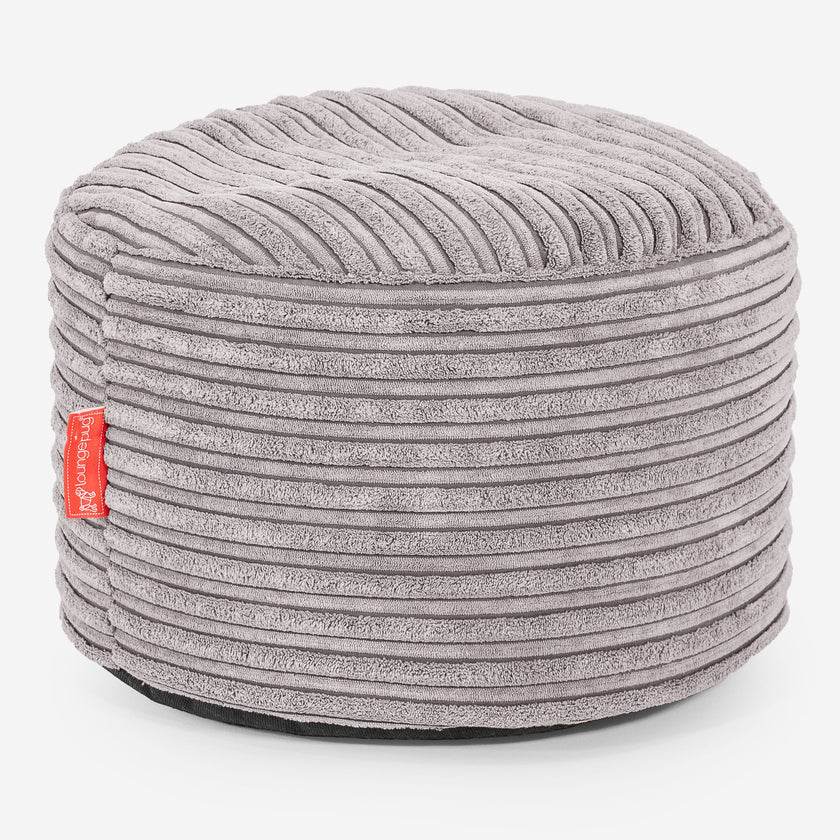 Small round best sale pouf ottoman