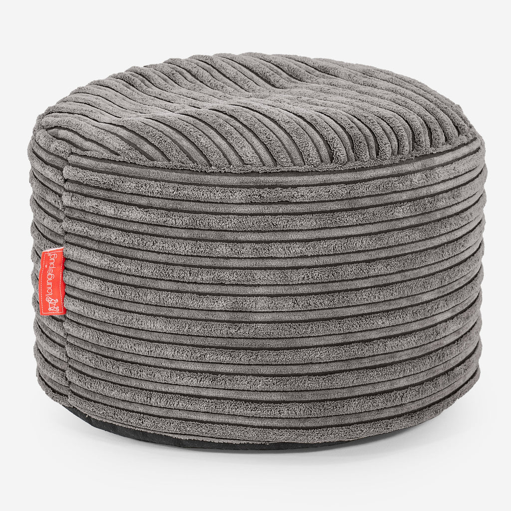 Small round top pouf ottoman