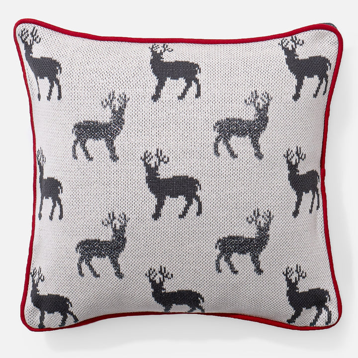 Decorative Cushion 47 x 47cm - 100% Cotton Stag