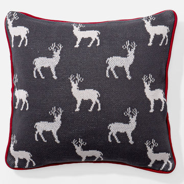 Decorative Cushion 47 x 47cm - 100% Cotton Stag