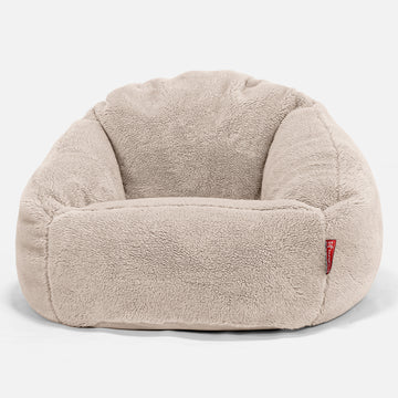 Bubble Bean Bag Chair - Teddy Fur Mink 01