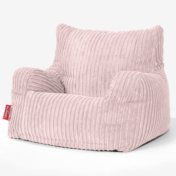 Teens Bean Bag Armchair 6-14 yr - Cord Blush Pink 02