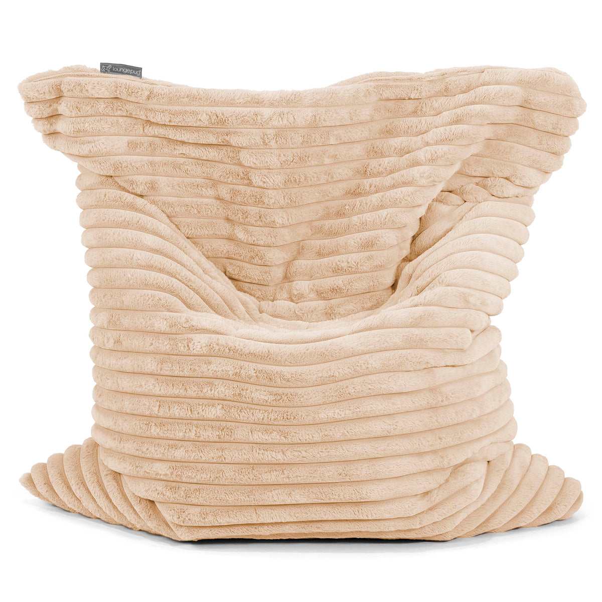 Lounge Pug Ultra Plush Cord Extra Large Bean Bag Pillow Floor Cushion ...