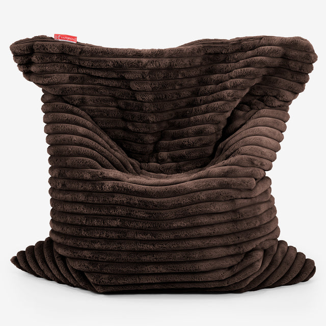 XL Pillow Beanbag - Ultra Plush Cord Sable 01