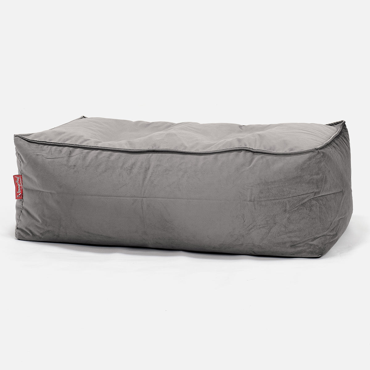 Grey bean bag footstool outlet
