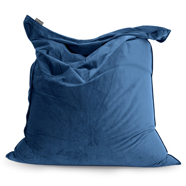 XL Pillow Beanbag - Velvet Midnight Blue 01