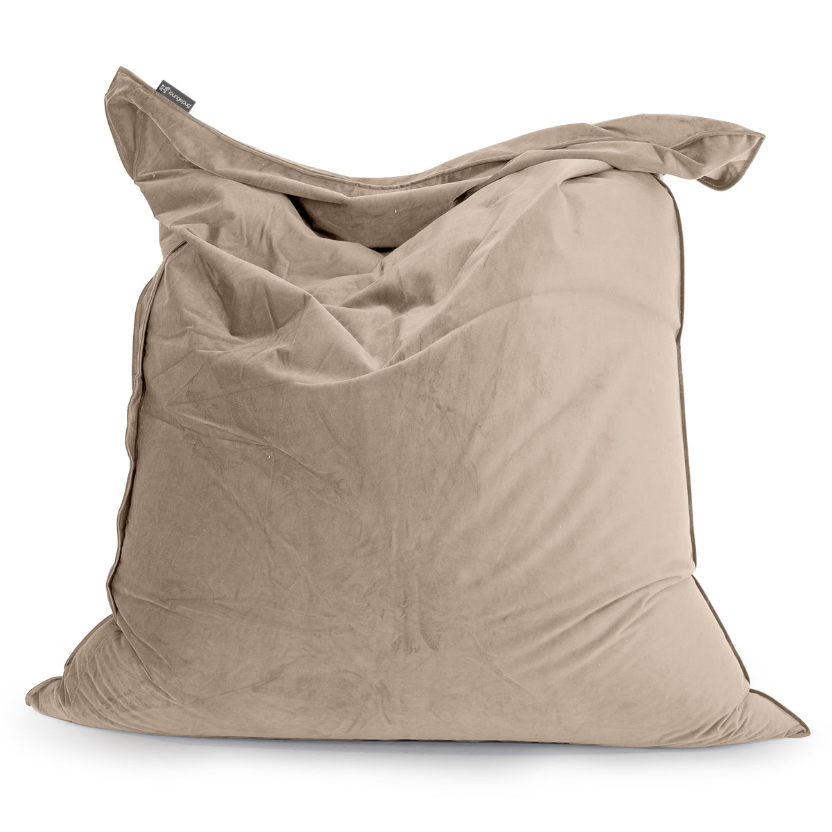 Lounge Pug Velvet Extra Large Bean Bag Pillow Floor Cushion XXL Beanbag ...