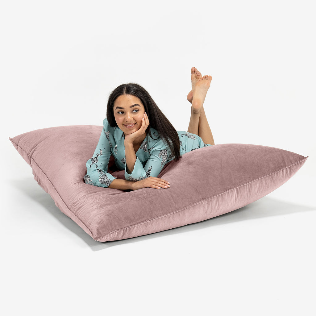 XL Pillow Beanbag - Velvet Rose Pink 03