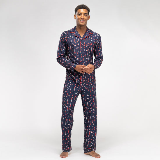 Christmas candy cane pajamas 2025