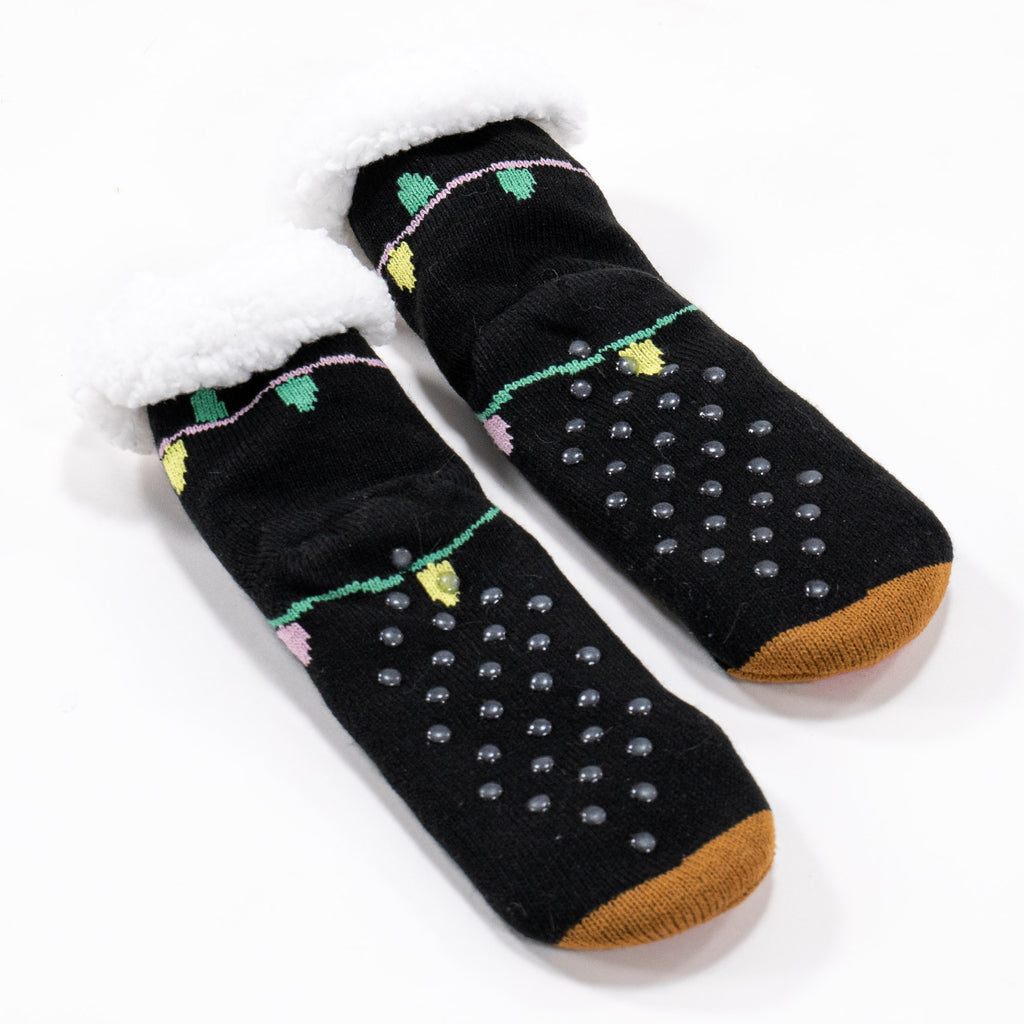 Mens novelty store slipper socks