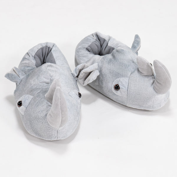 Men's Rhino Novelty Slippers 01