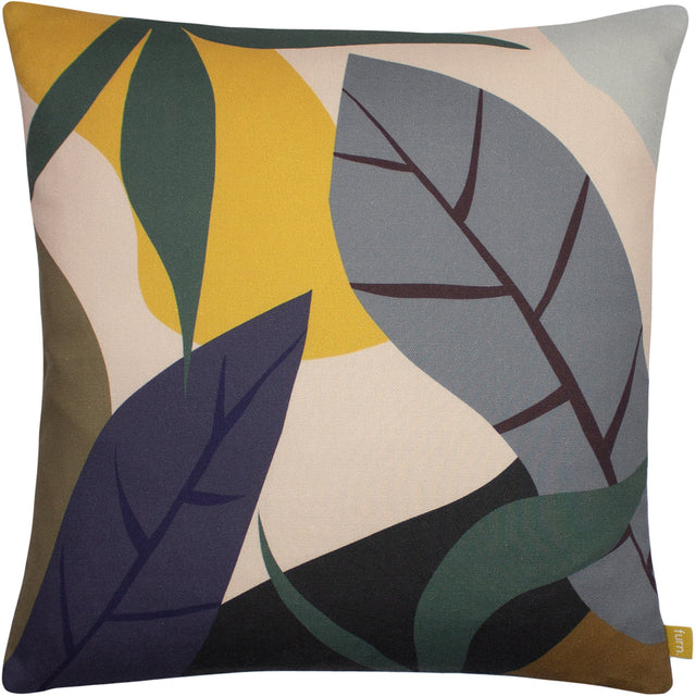 Scatter Cushion Cover 43 x 43cm - Oversized Leaf Print 01