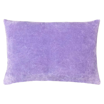 Rectangular Scatter Cushion Cover 40 x 60cm - Colourblock Velvet Pastel 02