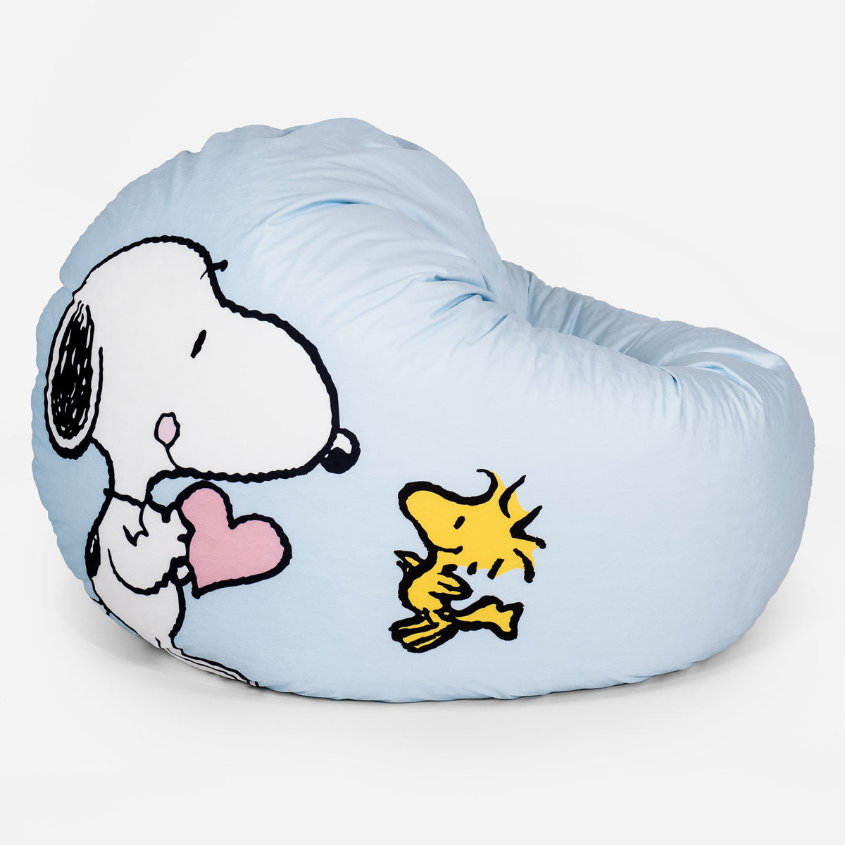Peanuts Snoopy Hug Flexforma Adult Bean Bag Chair Blue 2 in 1 Floor Cushion Seat Beanbag Big