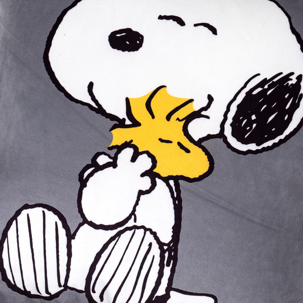Snoopy Scatter Cushion Cover 47 x 47cm - Hug Fabric Close-up Image