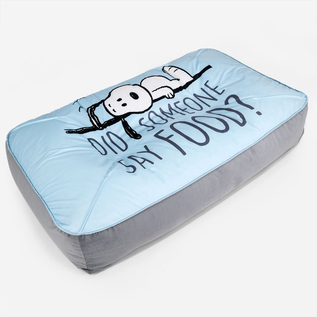 Snoopy Sloucher XL Dog Bed - Hungry 01