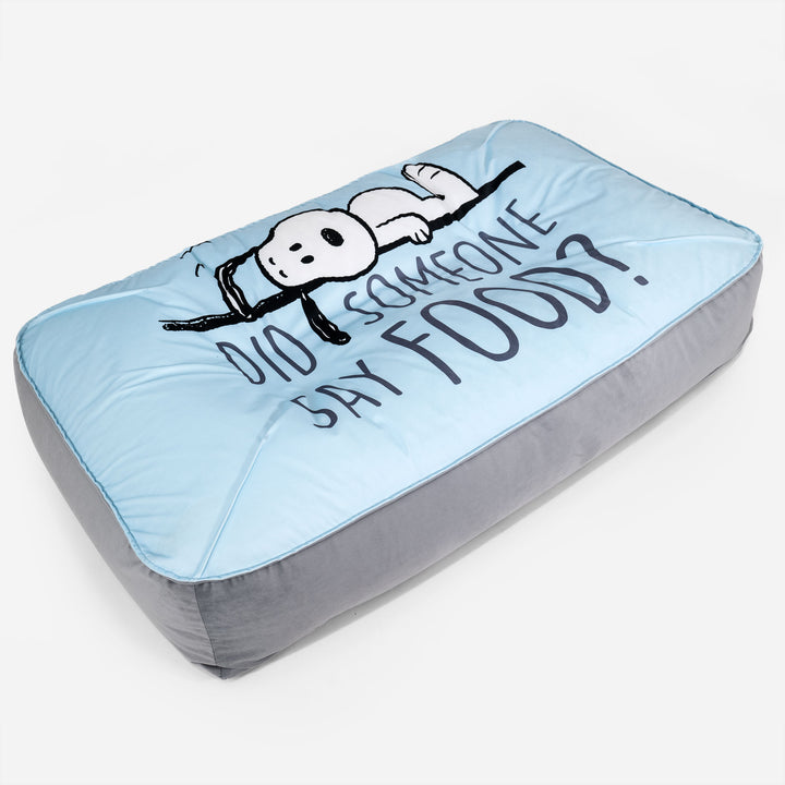Snoopy Sloucher XL Dog Bed - Hungry 01