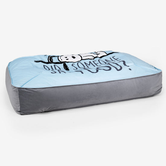 Snoopy Sloucher XL Dog Bed - Hungry 02
