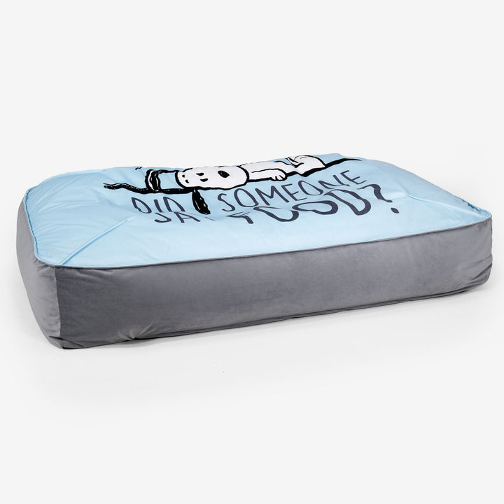 Snoopy Sloucher XL Dog Bed - Hungry 02