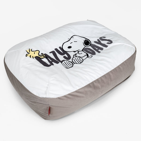 Snoopy Sloucher Large Dog Bed - Lazy 02