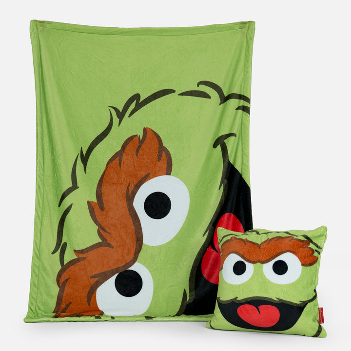 Scatter Cushion Cover 47 x 47cm - Oscar The Grouch 02